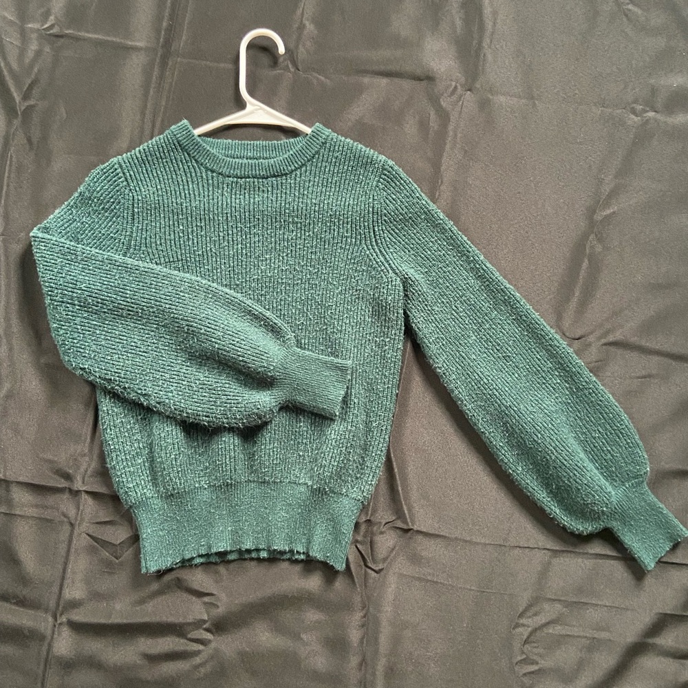 Emerald green sweater